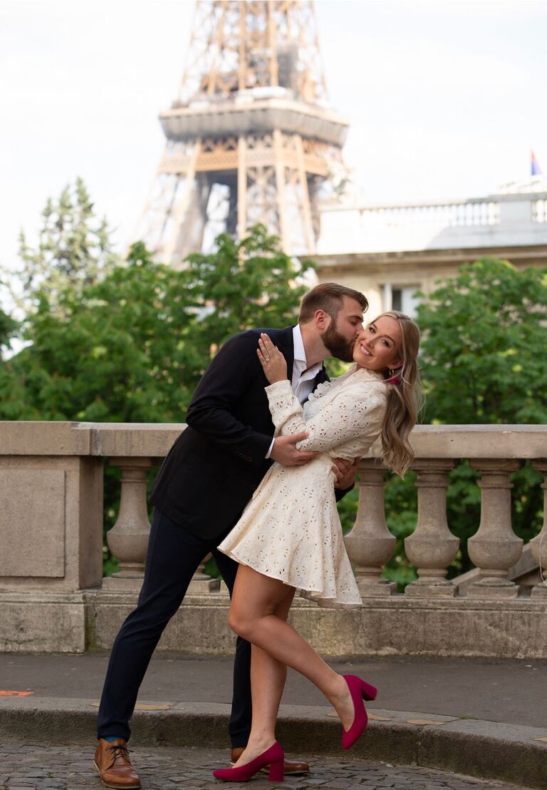We got engaged in Paris, Frace! Quite literally it was a dream come true. 
