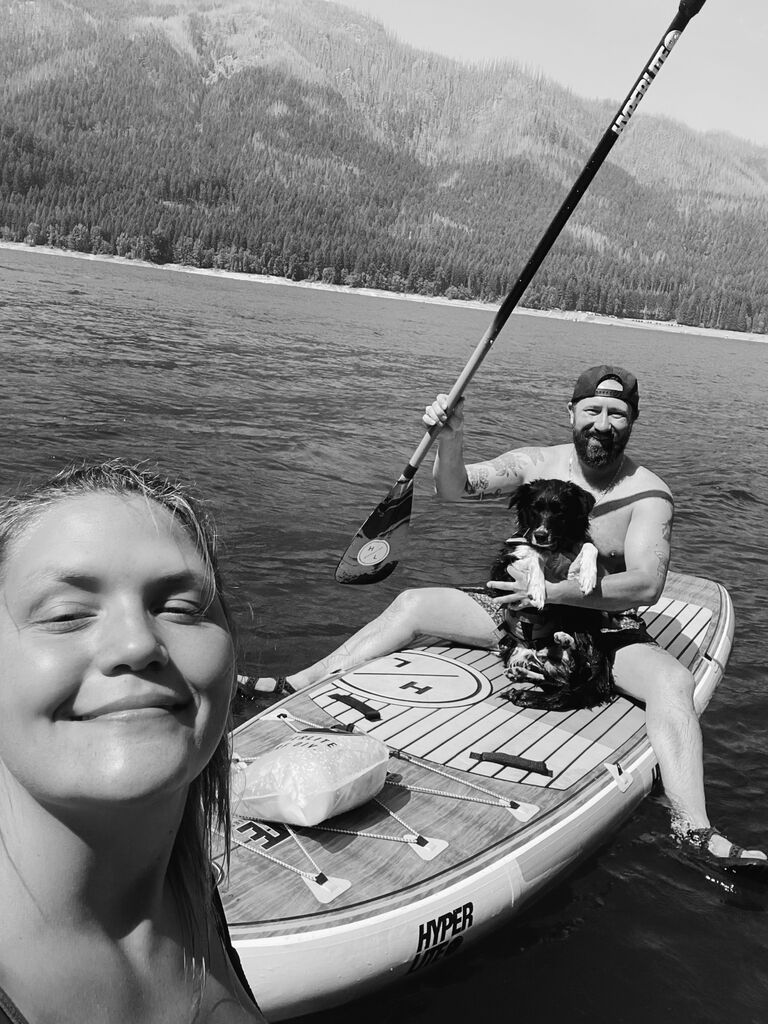 Soaking up the sun on Detroit Lake.  Every summer we love to pack our bags and spend as much time as possible enjoying all the majesty that the Pacific Northwest has to offer.