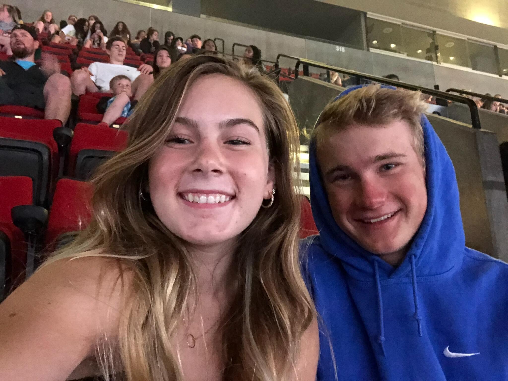 Khalid!!! First concert together after listening to him together for awhile. 