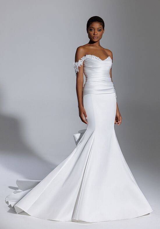 One shoulder wedding dress hot sale kleinfeld