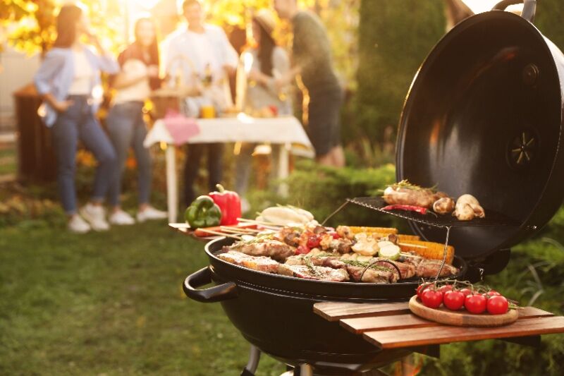block party ideas - grill master