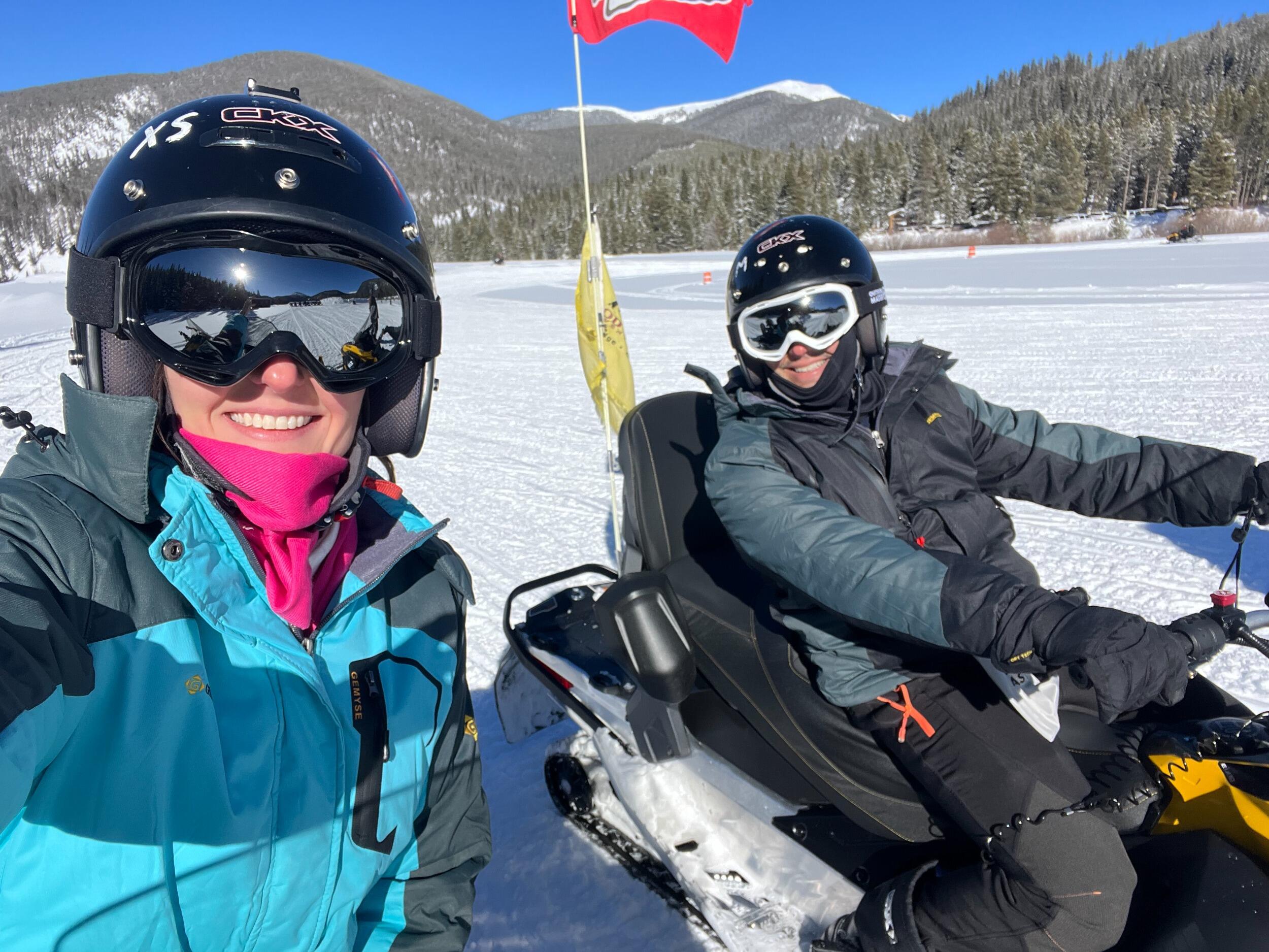 Snowmobiling in Colorado