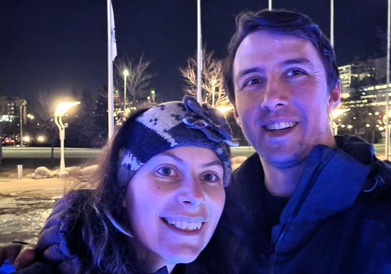 Skating on the Rink of Dreams in Ottawa