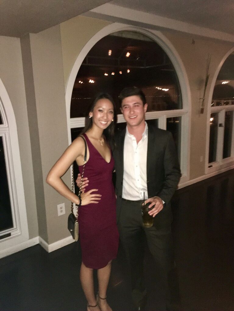 Away formal in the Outer Banks