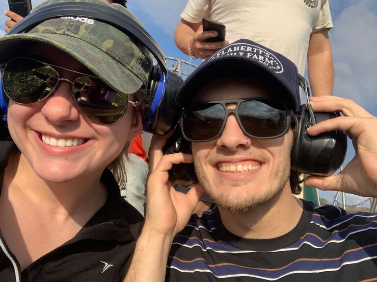Florida airboat on our first vacation