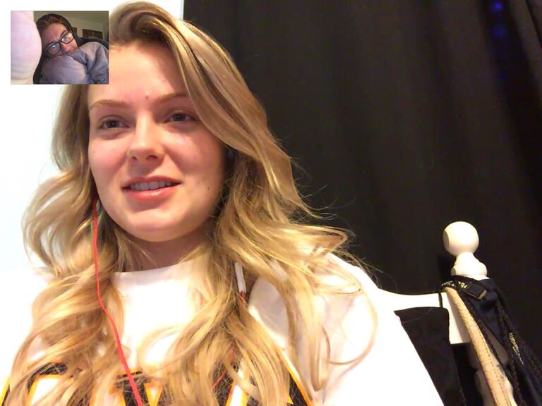 Facetime, the ether? Cyberspace?  No clue what to put for location. 