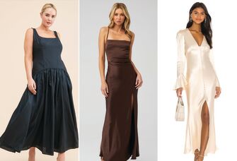 Three rental dresses for your prewedding events