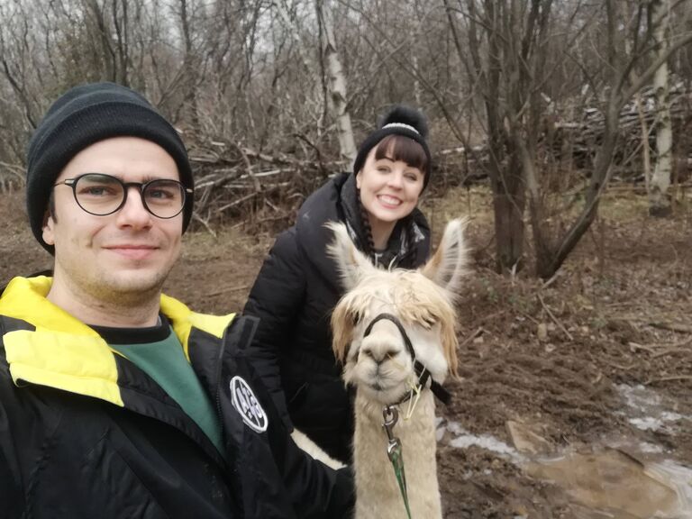 Georgie and Tristan go on adventures