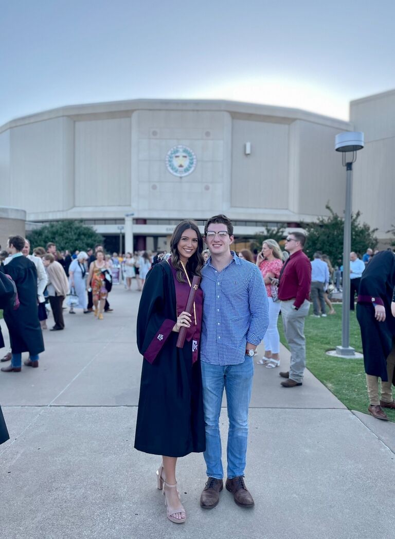 Alexis graduated from Texas A&M University!