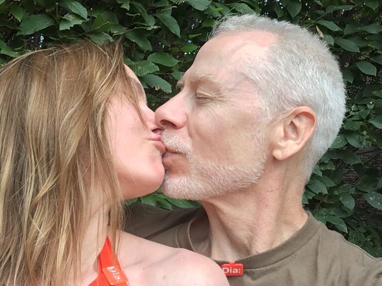 Celebrating our three month anniversary outside Dia Museum in Beacon, NY