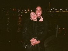 Photo of Vanessa Hugens and Cole Tucker after their engagement. 