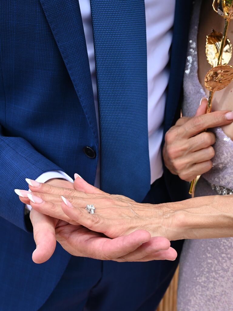 Golden Bachelor winner Theresa Nist's engagement ring