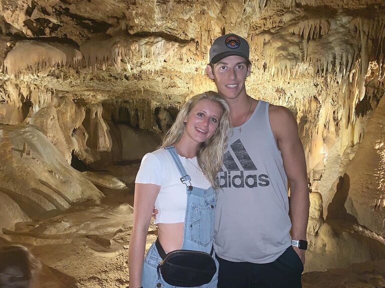 Our first trip to the caves in Austin