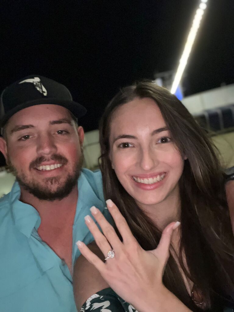 Matt FINALLY popped the Question