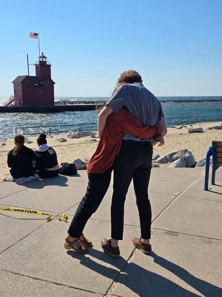 We have spent many days in our relationship going to the shores of Holland.