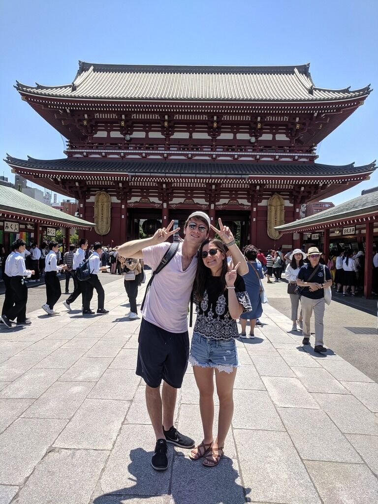First international trip together to Hong Kong and Japan! 