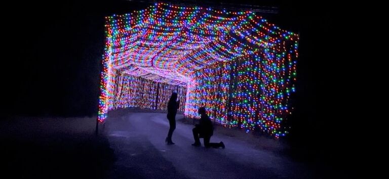 He proposed!