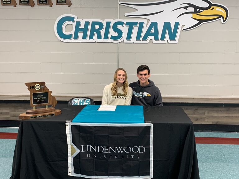 my signing for lindenwood beach volleyball