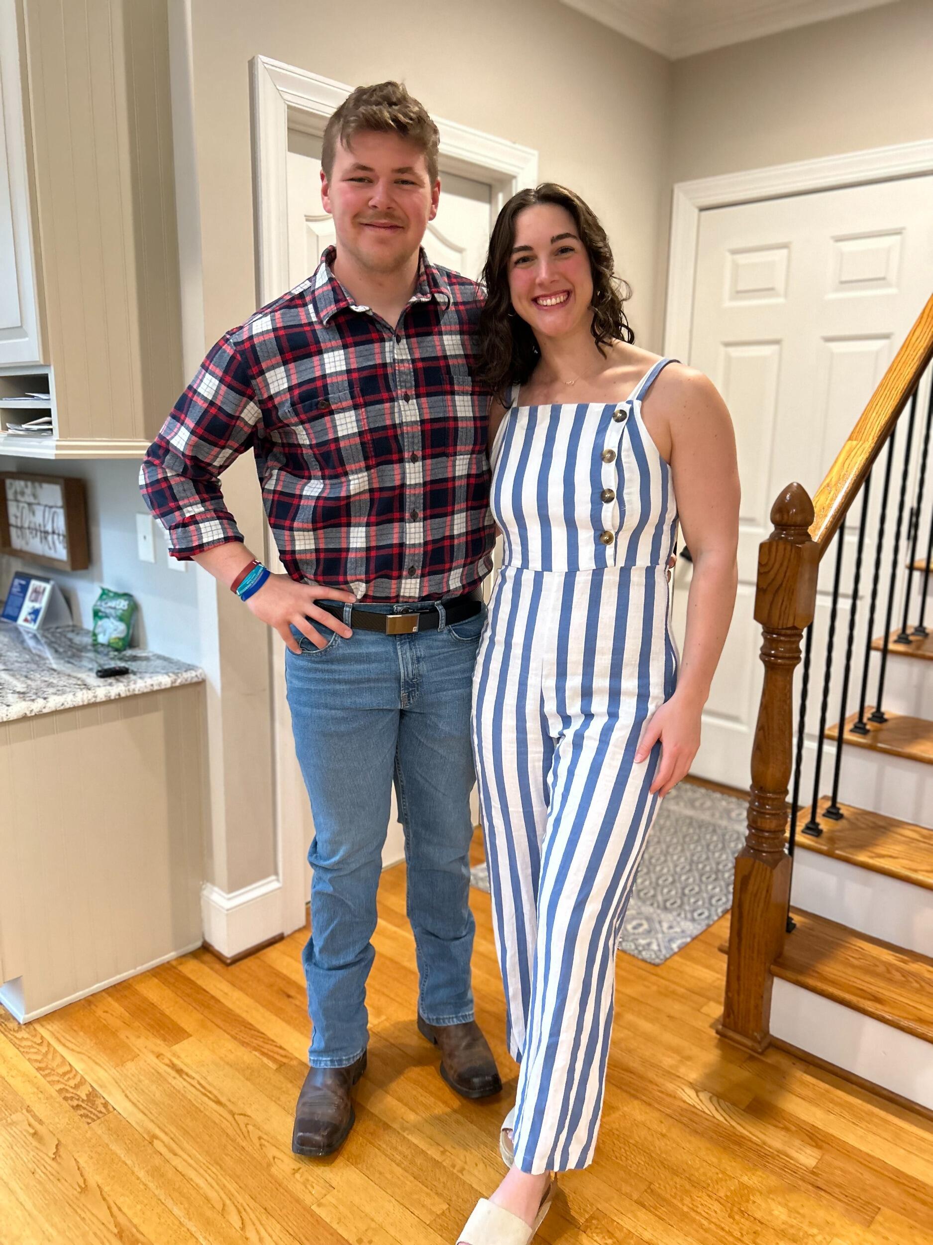 We celebrated 4 years of dating!