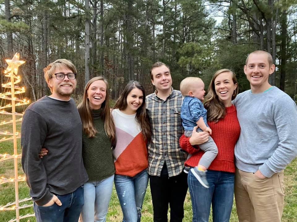 Covid Christmas in Raleigh 