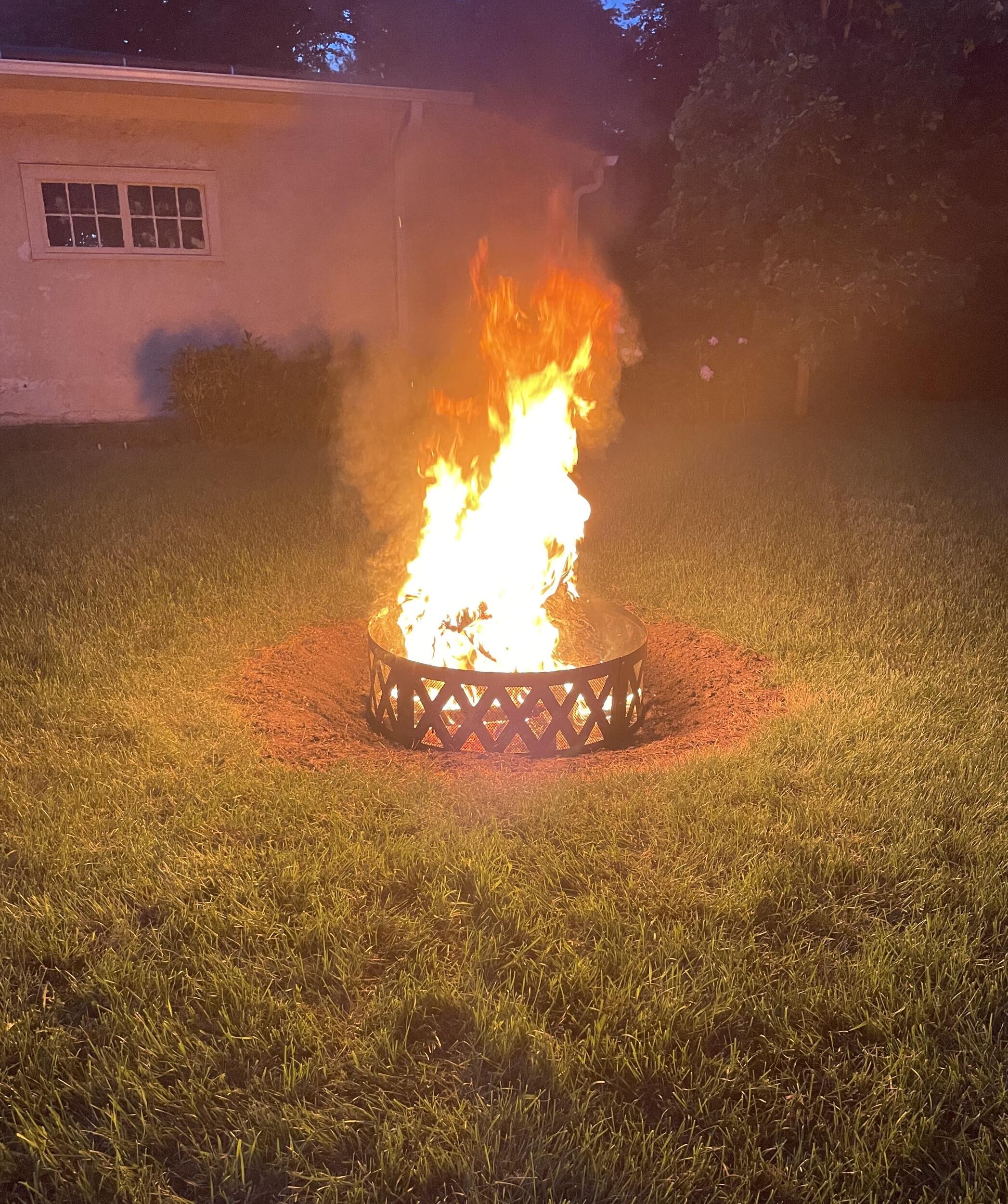 It all started with the first date: five hours spent around the backyard fire pit in Waupun getting to know each other. As time went on, boy did the flames grow hotter!