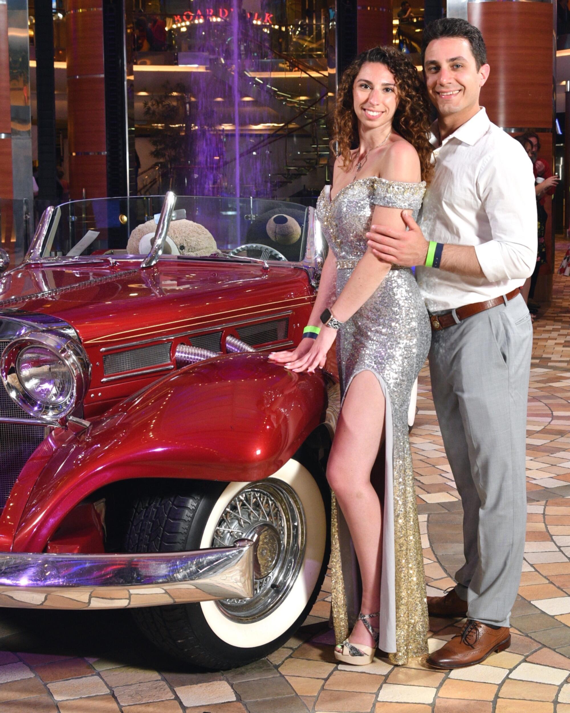 And even went on his first cruise and even though he won't admit it we all knew he had so much fun.