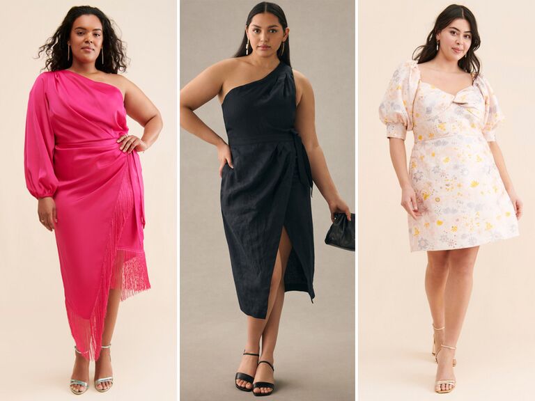 plus size wedding guest dresses for fall