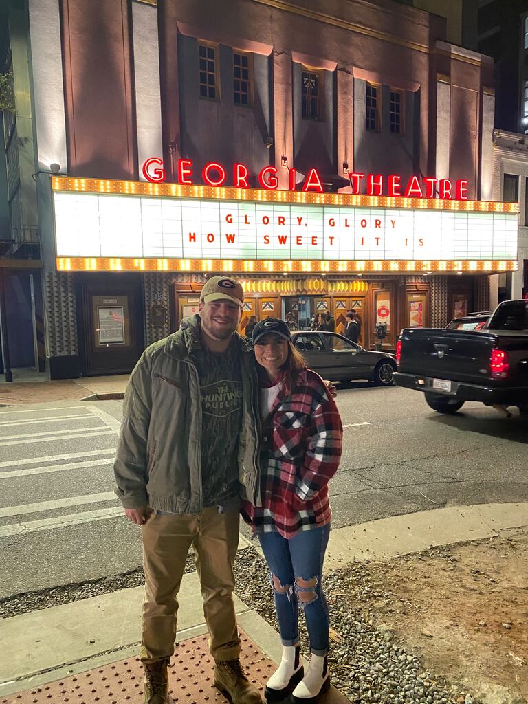 UGA won their first national championship since 1980 so Isaac drove all the way back to GA with me to go to the parade and celebrate! 
