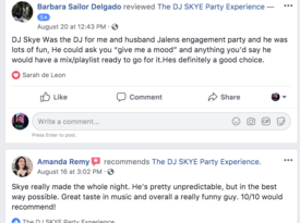 The DJ SKYE Party Experience - DJ - Topanga, CA - Hero Gallery 1