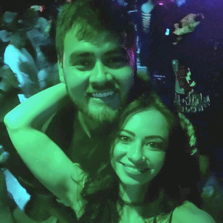 1st date Joey took Jacquelyn to New Orleans to her 1st EDM concert to see Troiboi