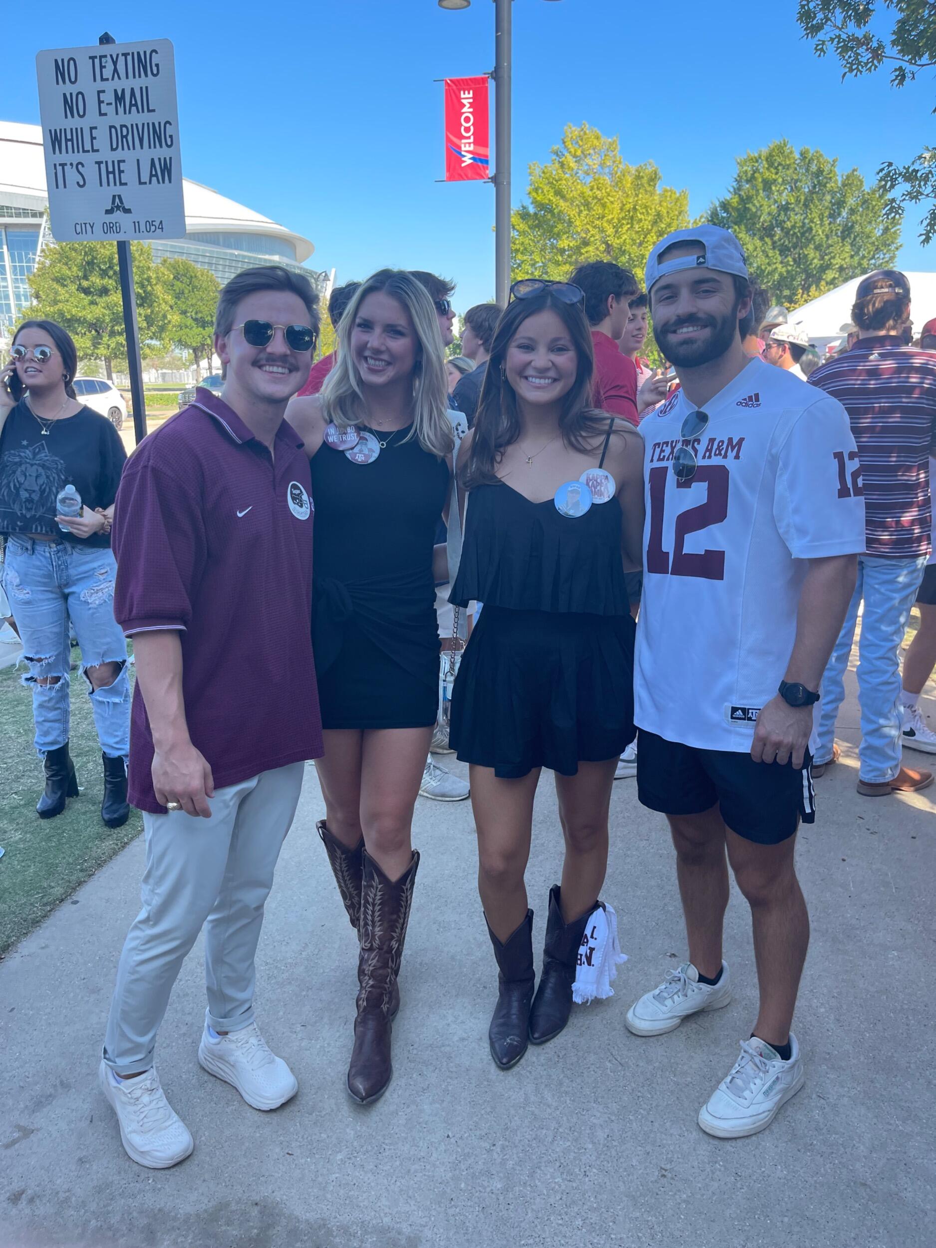 A&M vs Arkansas game junior year of college