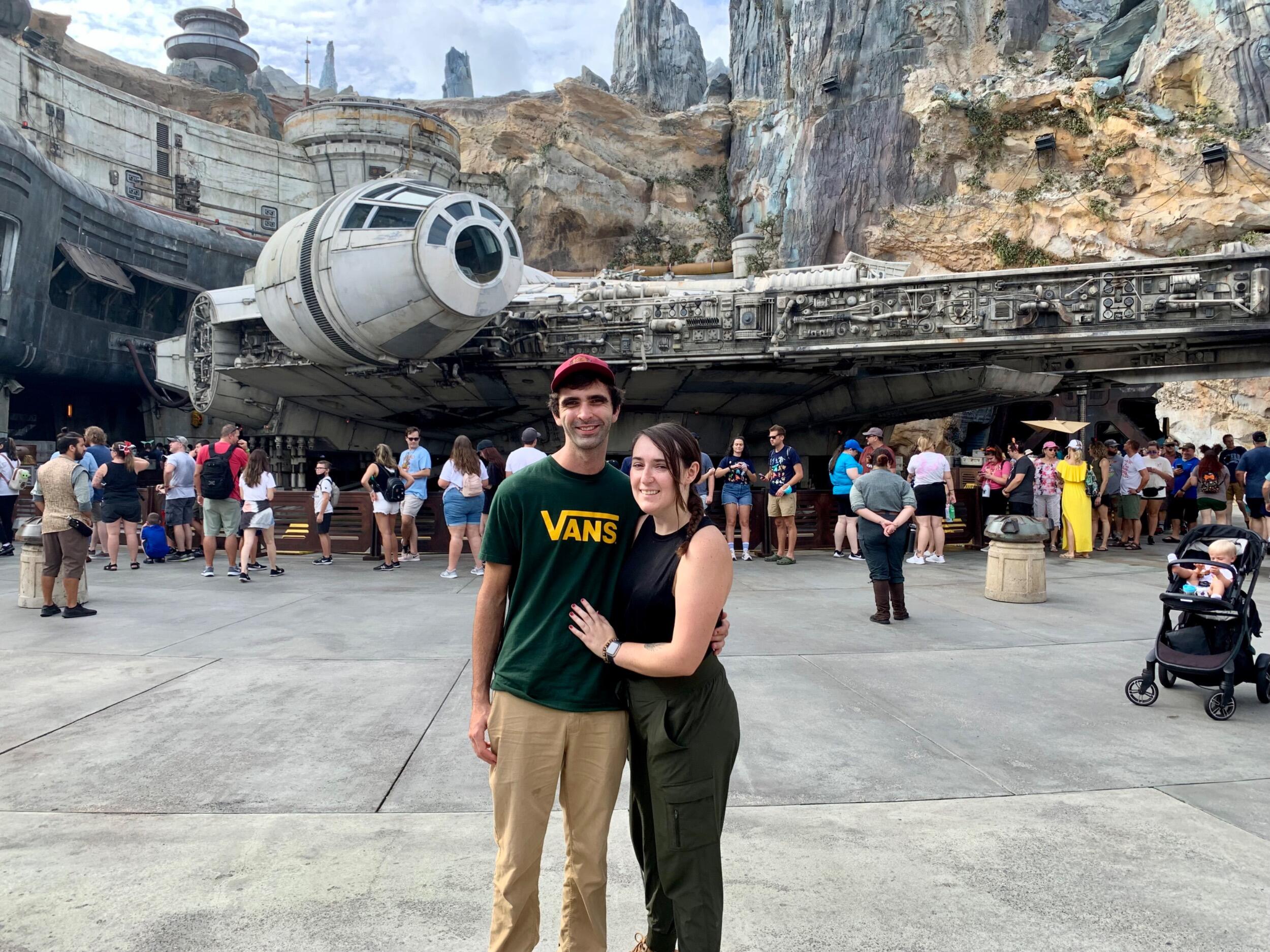 First time at Star Wars land in Hollywood Studios!
