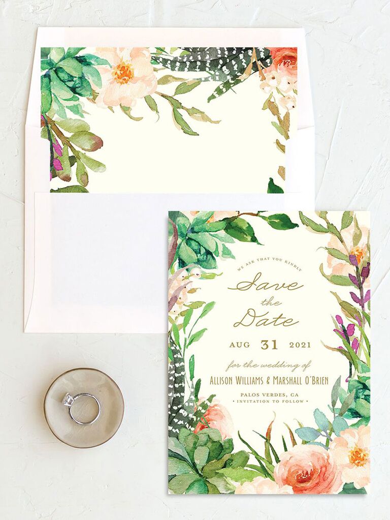morocco destination wedding save the date