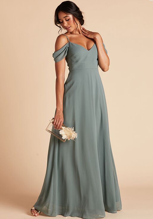 Birdy Grey Devin Convertible Dress in Sea Glass Bridesmaid Dress | The Knot