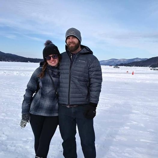 Lake George Winter Carnival, one of the last times the lake was fozen enough for activites. 