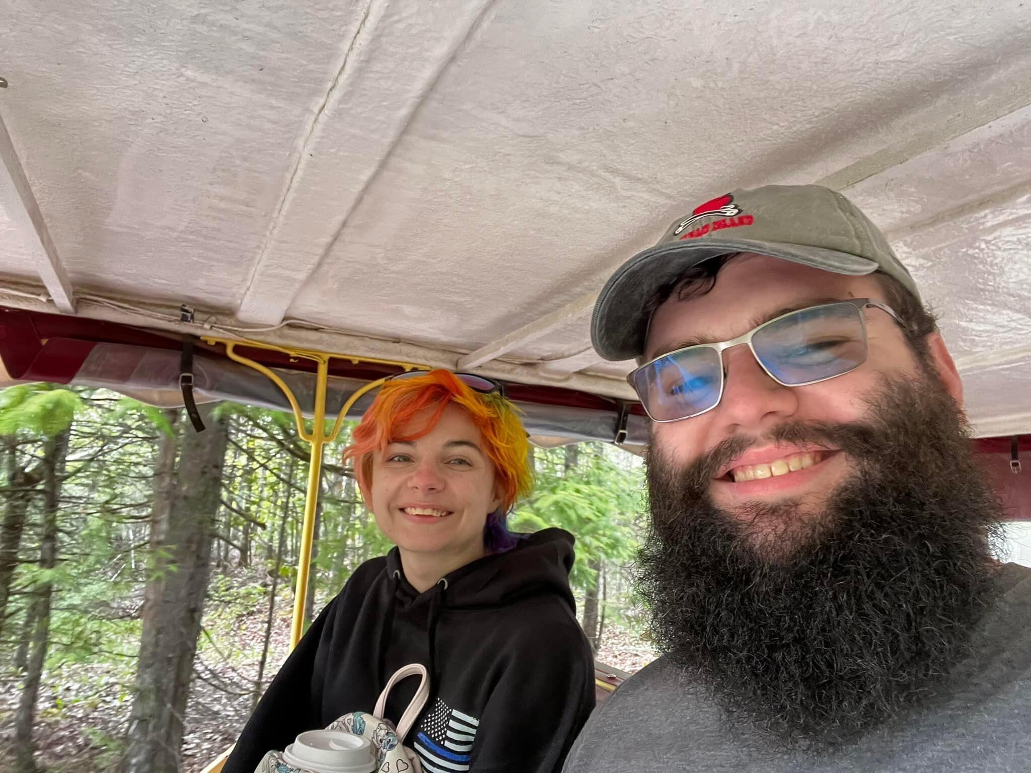 After leaving Torchport, a flight up to Mackinac Island was next, and they spent the day there before flying home!