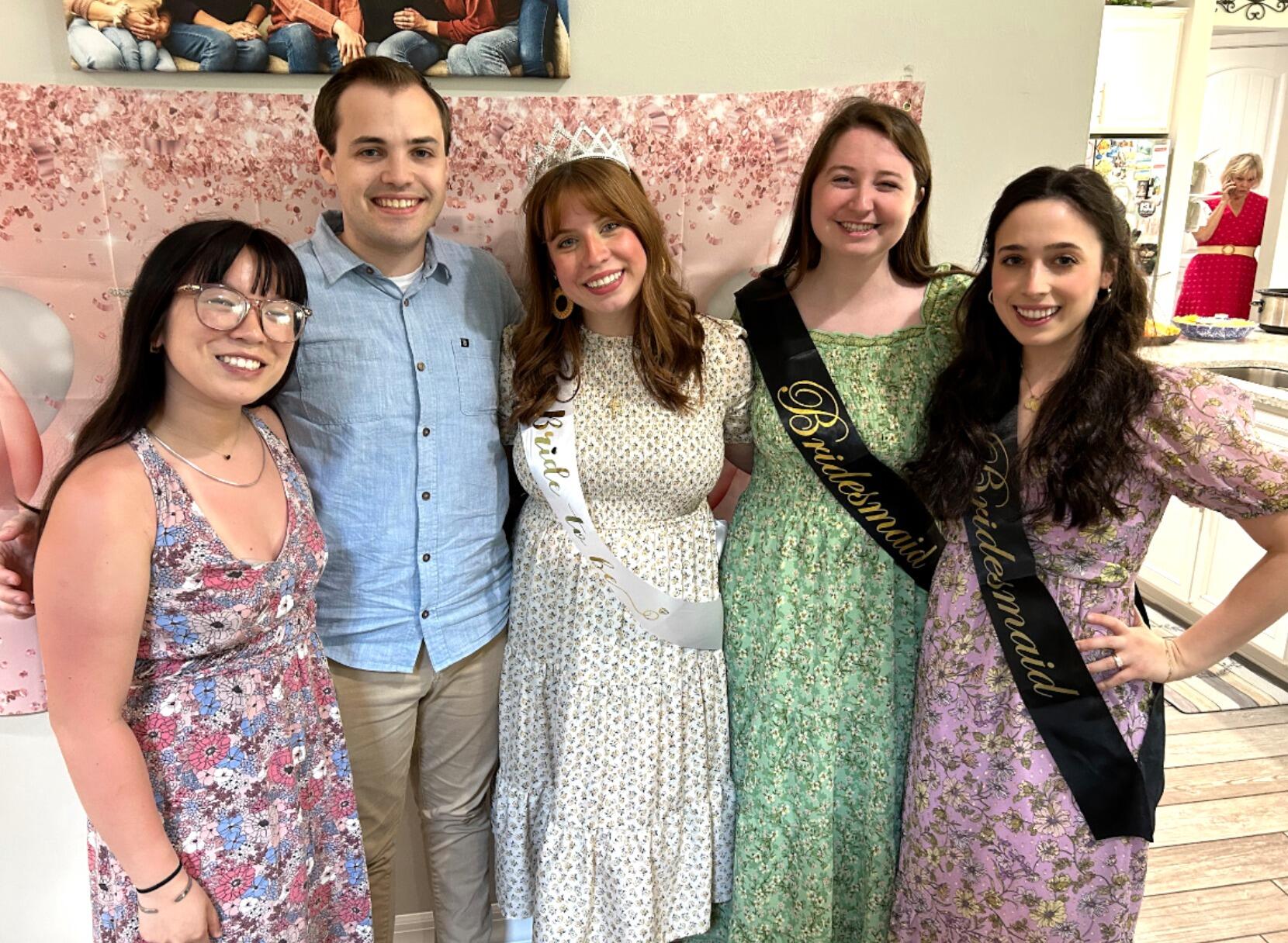 Natalie has a bridal shower in Ave Maria, thrown by her sister and Maid of Honor, Elizabeth.