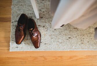 Brown shoes for wedding