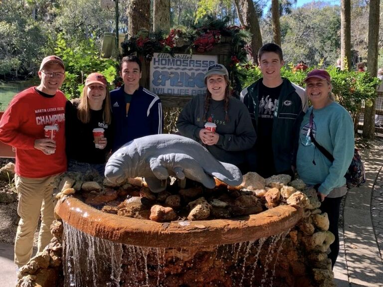 At Christmas, I finally got to visit the Gabbs in Florida for the first time! We had a lot of fun exploring, crabbing, and even swimming with manatees. I felt at home right away. 