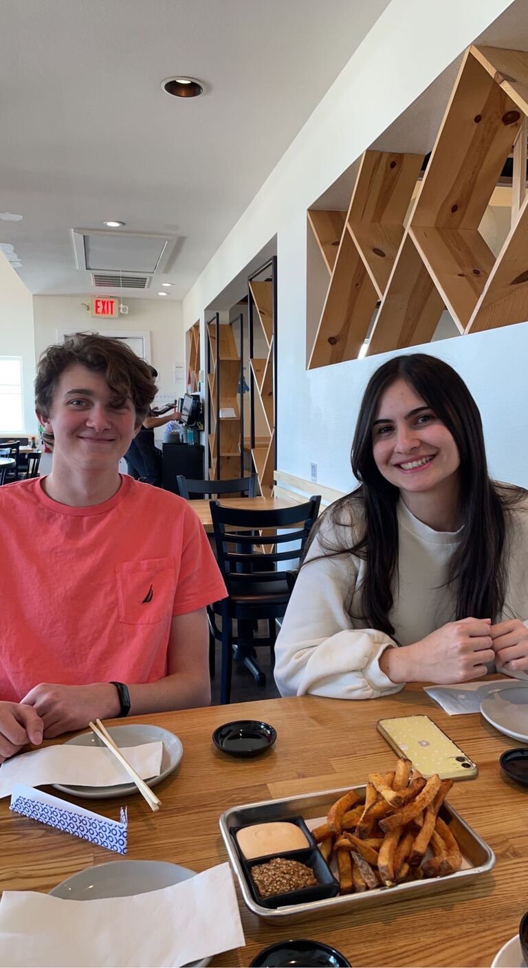 Captured at a Tokyo Cafe during one of our frequent hangouts, despite the distance between Waco and Dallas.