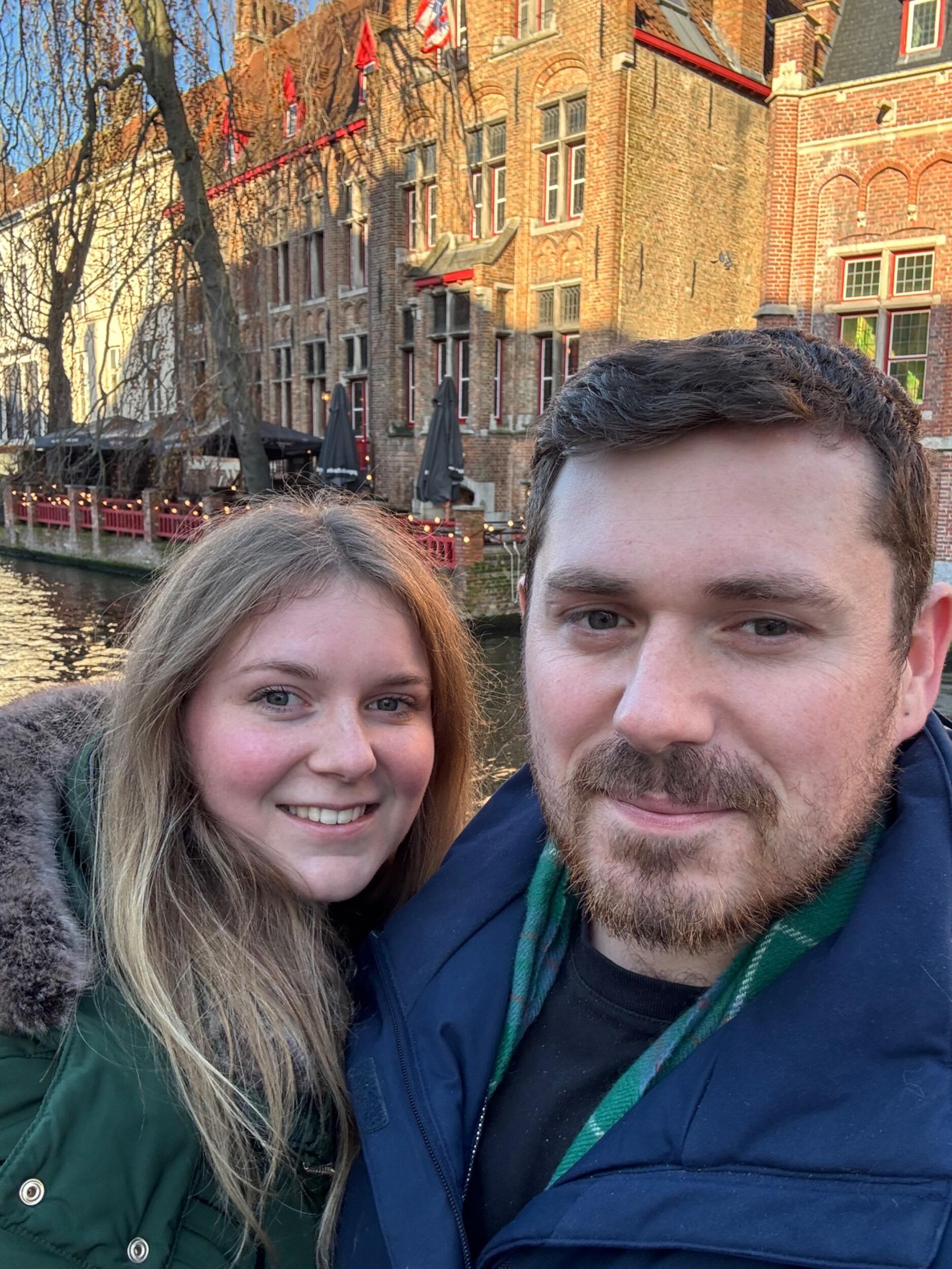 A Road trip to Bruges, followed by Amsterdam to stay with Liam’s best man, Karl 🇳🇱