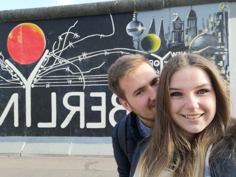 Our first weekend on holiday together in Berlin. The start of many city breaks and holidays.