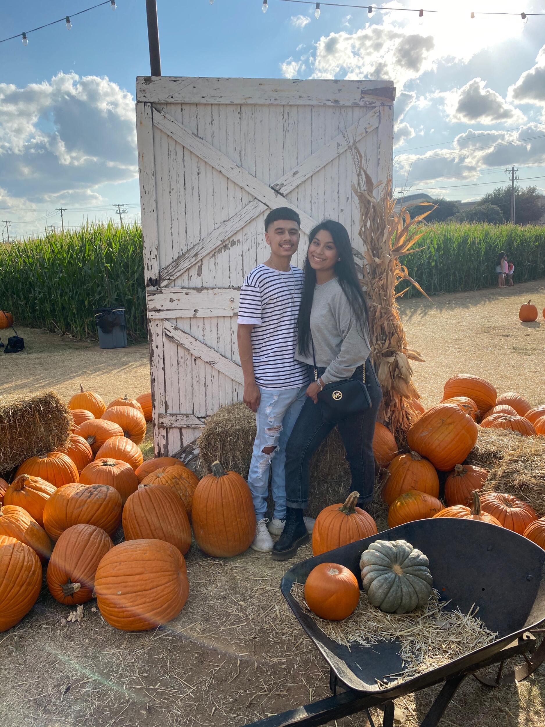 Pumpkin patch date!