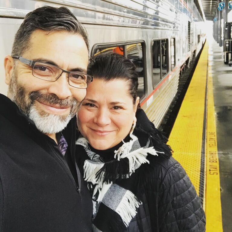 Our train trip to the "wrong" Vancouver. We meant to go to BC (Canada) not WA.