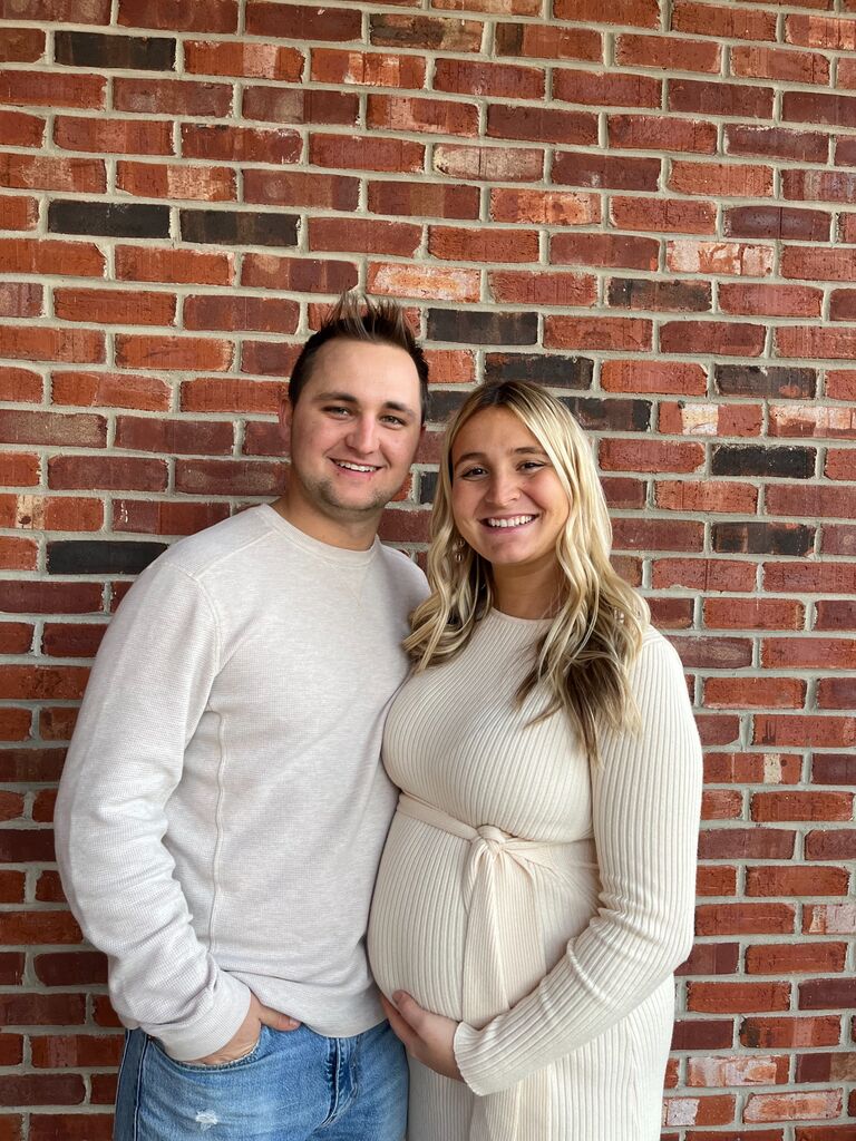 We could not wait to meet Kayce! (But we did not have a name up until the day he was born).