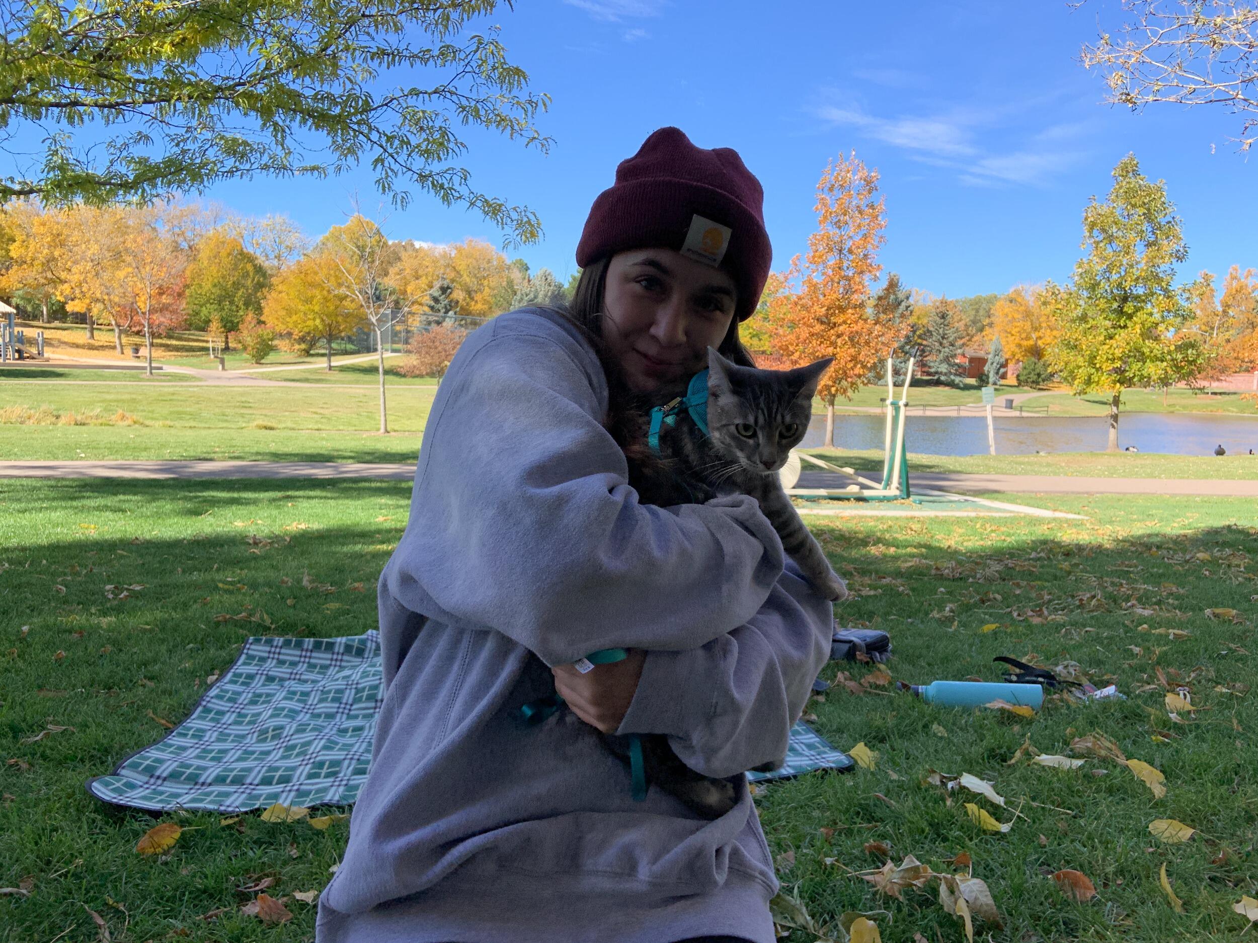 We moved to Colorado and adopted two cats, Princess Bonnibel Bubblegum...