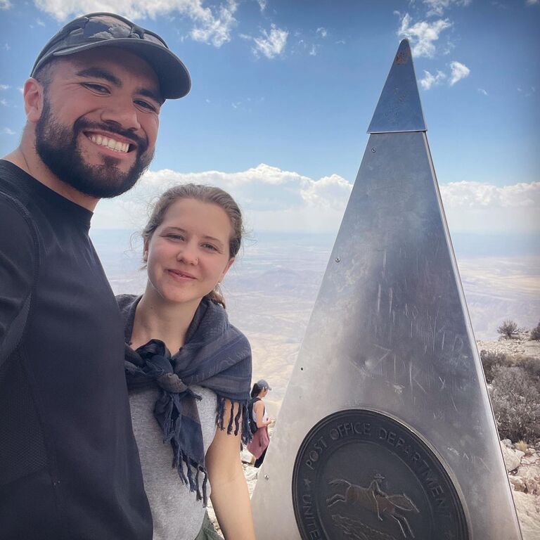 We reached new heights celebrating Jen’s birthday in the Guadalupe Mountains of Texas.