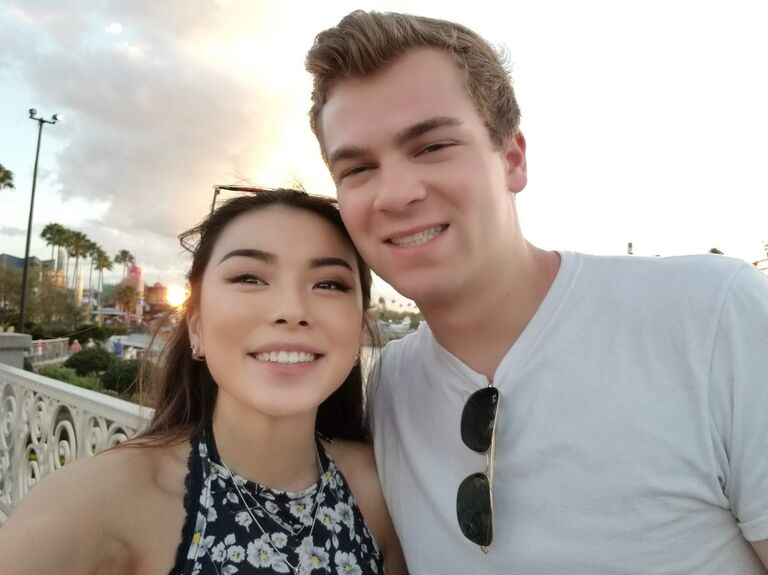 Jack moved to Florida in early 2021 to pursue career opportunities. Despite the even longer distance apart, Jack and Lily were still able to make time together and go to Universal Studios. 