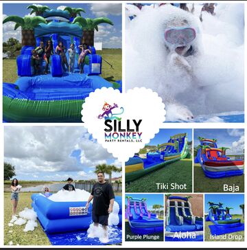 Silly Monkey Party Rentals, LLC - Party Inflatables - Fort Myers, FL - Hero Main
