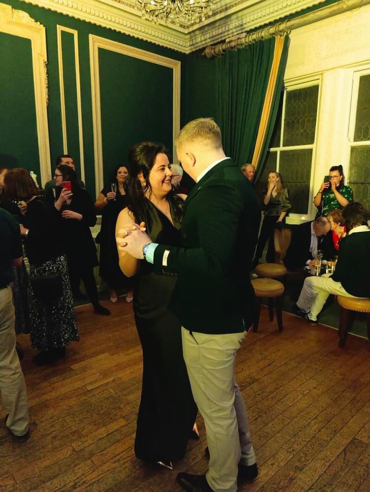 We had the pleasure of celebrating our engagement with family and friends in the St Stephen's Green Club